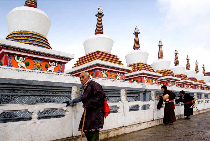塔爾寺、貴德、青海湖、